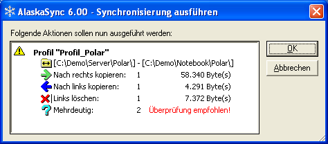 Letzter Check